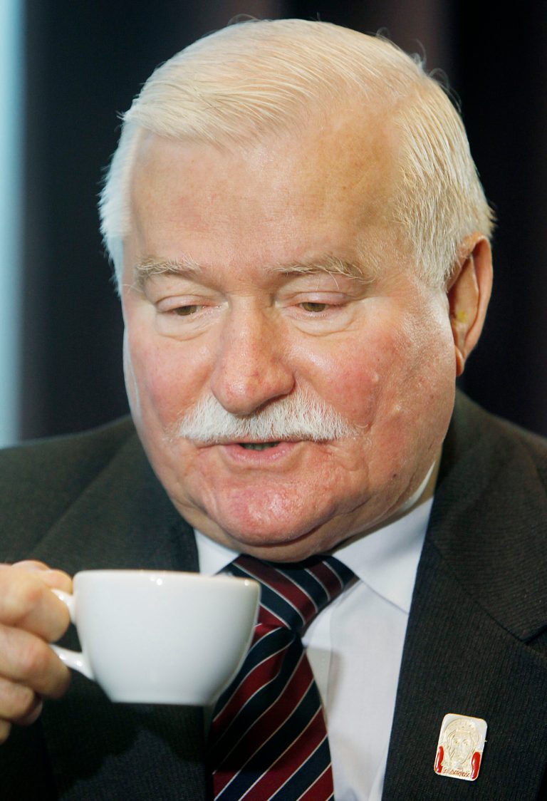 Poland’s Walesa says the US no longer world leader