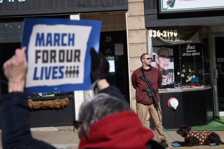 A Pennsylvania cop carried an AR-15 at a gun control rally. What happened next may surprise you