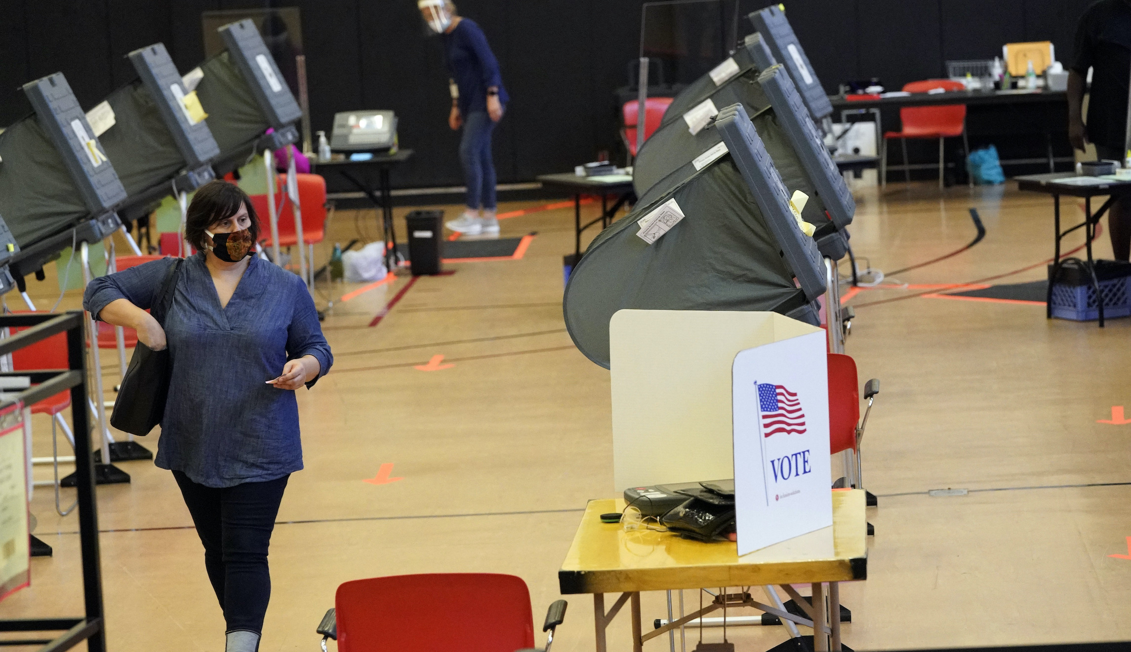 Exit polling shows Democrats were more concerned about COVID-19, while Republicans focused on the economy