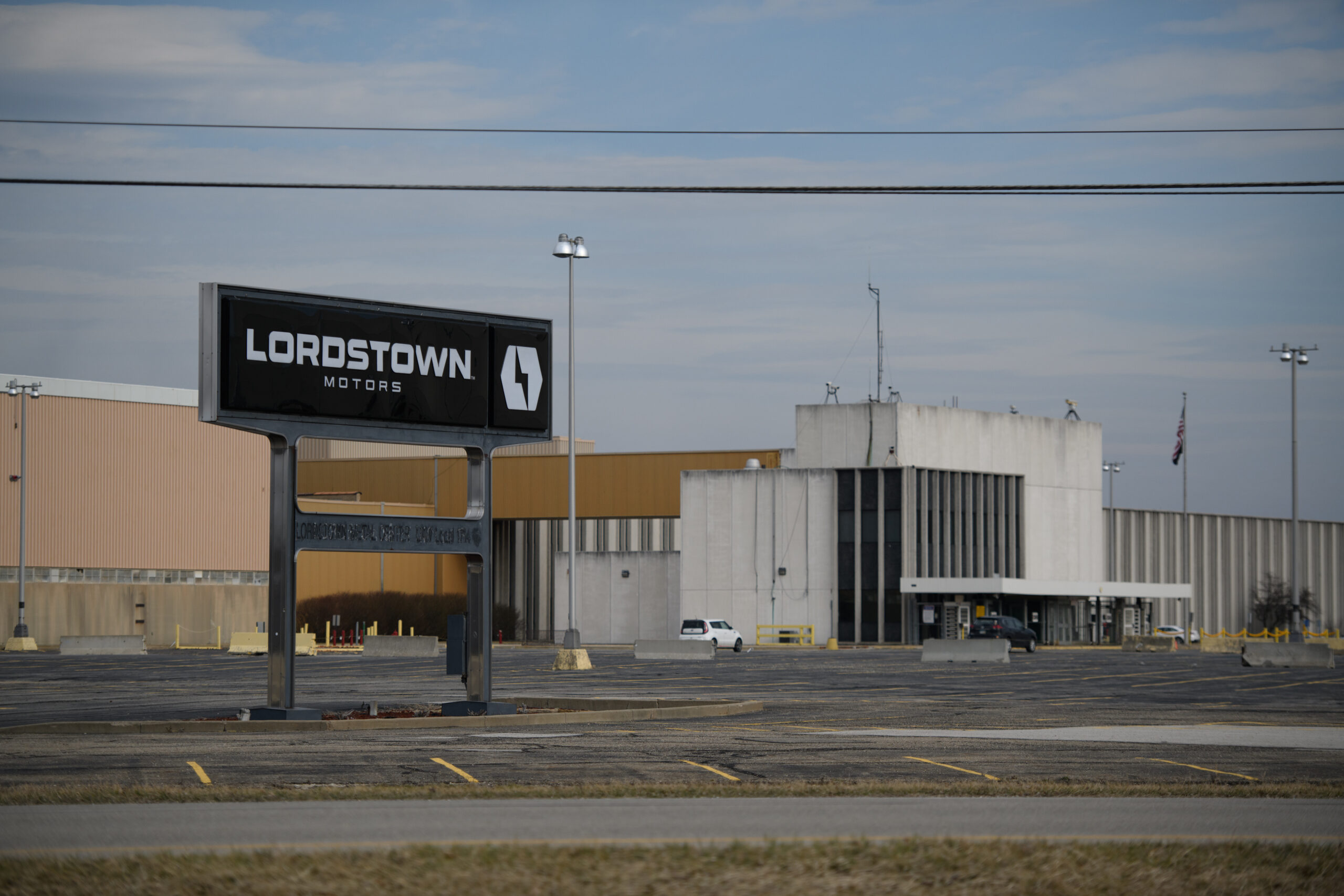 A shuttered GM Lordstown plant is seen in Ohio.  