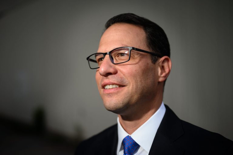 The Democratic Partyâs candidate for governor of Pennsylvania, state Attorney General Josh Shapiro, is photographed after an event to launch his general election campaign on Thursday, May 26, 2022 in Johnstown, Pa.    