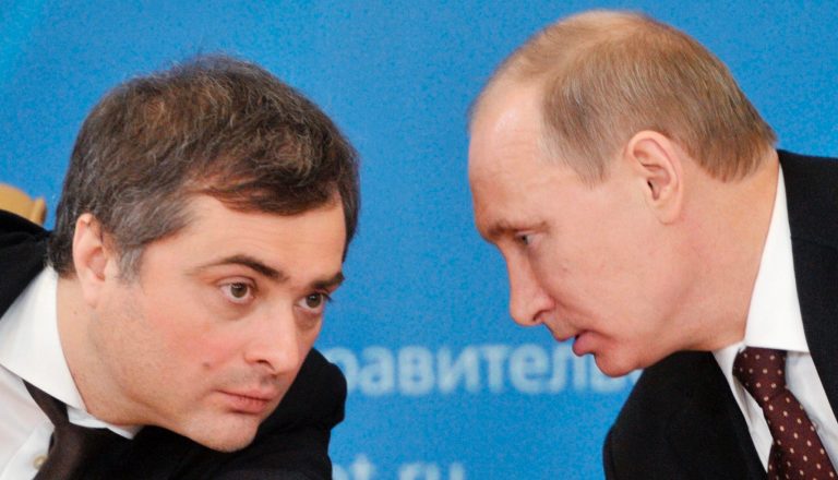 Should the administration proceed, the individual chosen would work closely with Vladislav Surkov (left), an influential Kremlin aide. (AP)