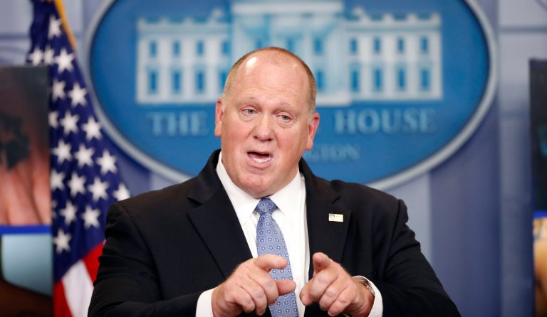 Thomas D. Homan, acting director for U.S. Immigration and Customs Enforcement. The law in question requires local officials to cooperate with U.S. Immigration and Customs Enforcement's detainer requests. (AP Photo/Alex Brandon)