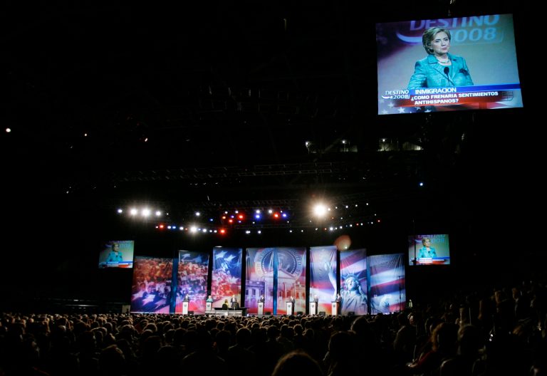 Clinton has not said whether she would support adding more debates to the schedule, though in 2008, when she was competing against then-Sen. Barack Obama, she did say that more debates are beneficial to voters. (AP Photo)