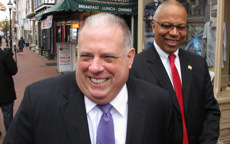 Republican Maryland Gov. Larry Hogan will attend President-elect Trump's inauguration on Jan. 20 despite having never supported him during the campaign. (AP Photo/Brian Witte)