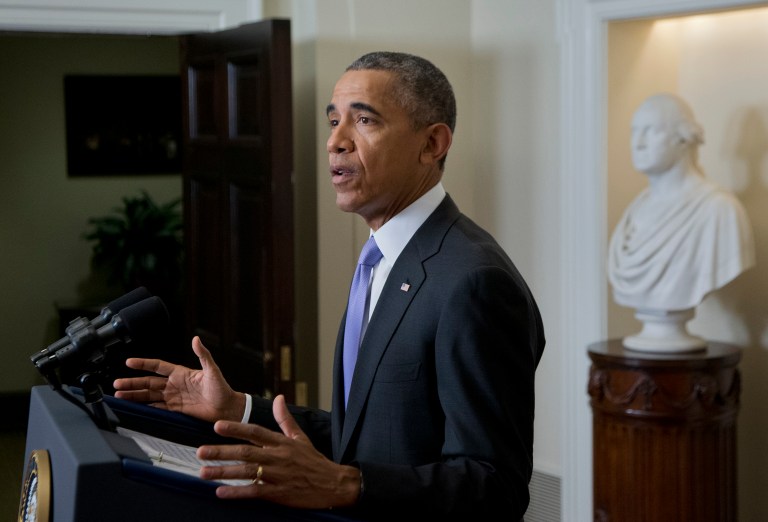 The Obama administration secretly gave Iran $400 million around the same time four American prisoners were released in mid-January, according to a report Tuesday. (AP Photo/Manuel Balce Ceneta)