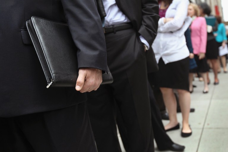 Job market is healing and the population is aging, Goldman Sachs says. (Getty)