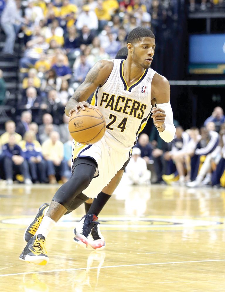 Andy Lyons/Getty Images
Paul George finished with a triple-double for the Pacers in Game 1 on Sunday.