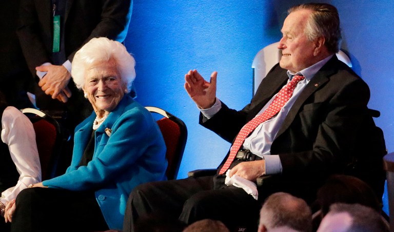 Former President George H.W. Bush and wife Barbara Bush have both 