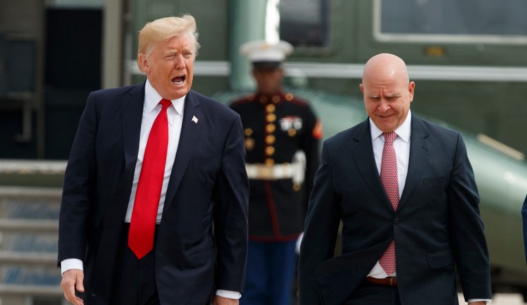 Leaks have been a nagging issue impacting the Trump administration and its policy agency, prompting efforts to crack down. (AP Photo/Evan Vucci)