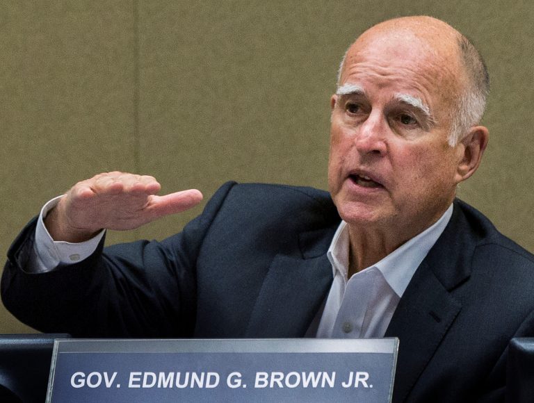 California Gov. Jerry Brown vetoed legislationÂ which would allow terminal patients access to medicines certified as safe but not approved for use by the Food and Drug Administration.Â (AP Photo/Damian Dovarganes, File)