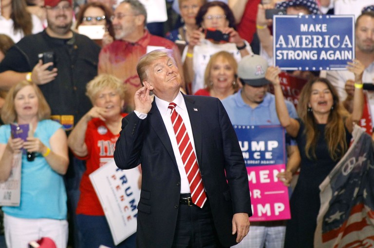 Trump’s Phoenix Speech, as Viewed Through Twitter