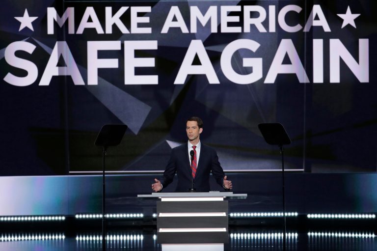 Along with Tom Cotton and Michael McCaul, Sens. Richard Burr, Bob Corker and Jim Inhofe are also listed as members of the council, along with Rep. Darrell Issa and former Attorney General John Ashcroft. (AP Photo)