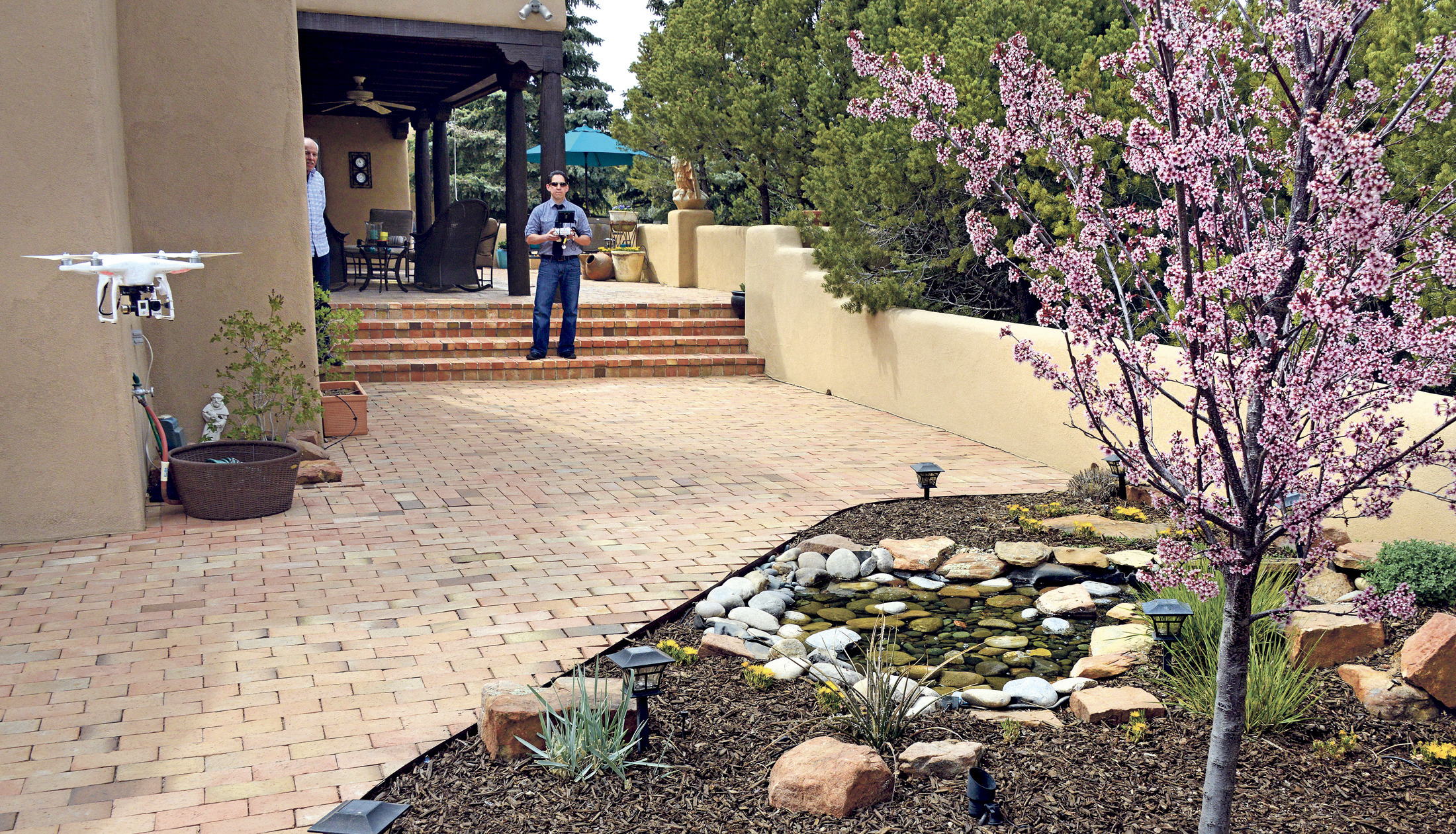 Santa Fe real estate agent takes to using drone