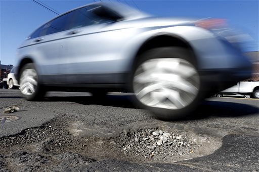 Highways need fixing, according to experts. AP Photo