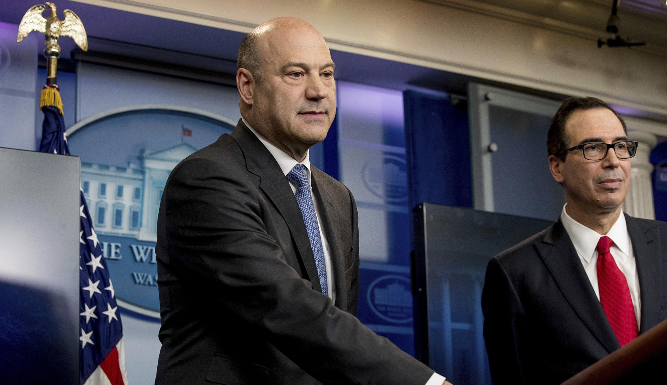 Trump has ‘confidence’ in both Steve Mnuchin and Gary Cohn