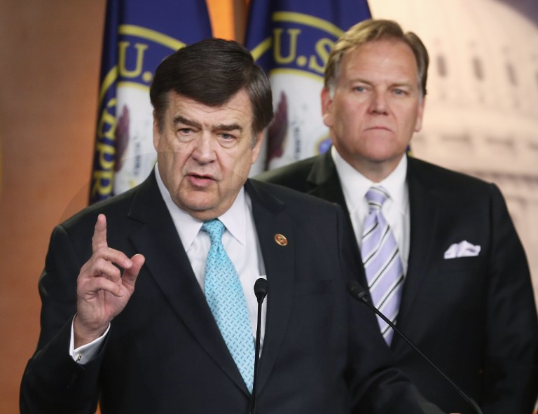 Rep. Dutch Ruppersberger, D-Md., said he and former Rep. Mike Rogers, R-Mich., who chaired the Intelligence Committee before leaving Congress at the end of the year, spent the last two years working with the American Civil Liberties Union and the White House troubleshooting privacy concerns. (Getty images File)