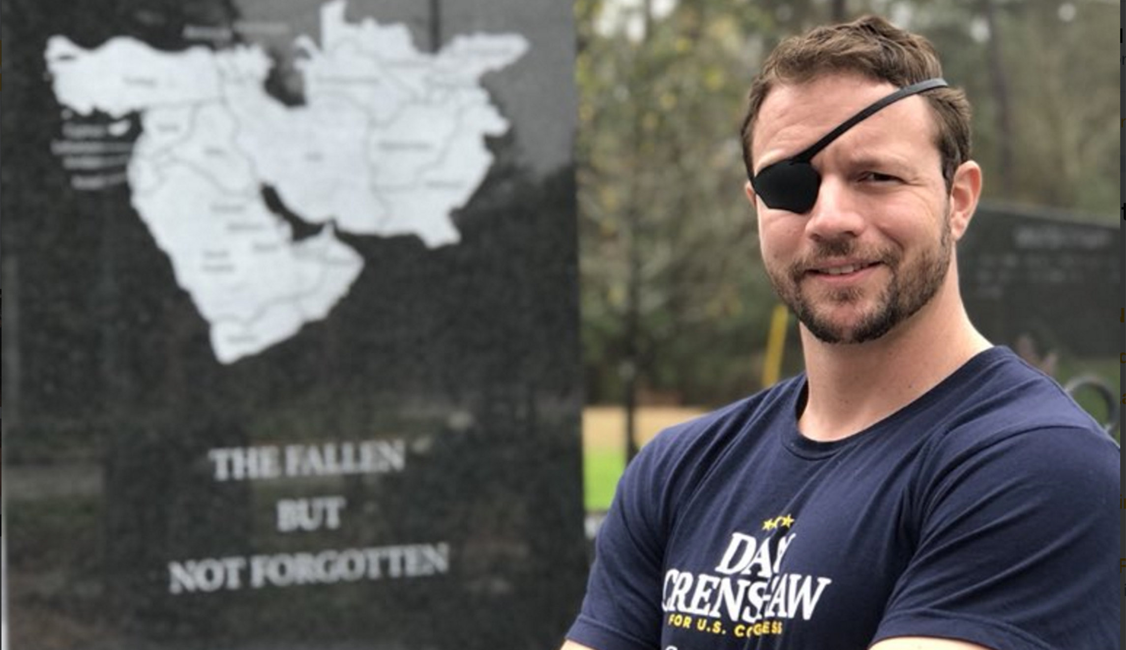 Former Navy SEAL Dan Crenshaw and current GOP primary candidate in Texas is a true public servant