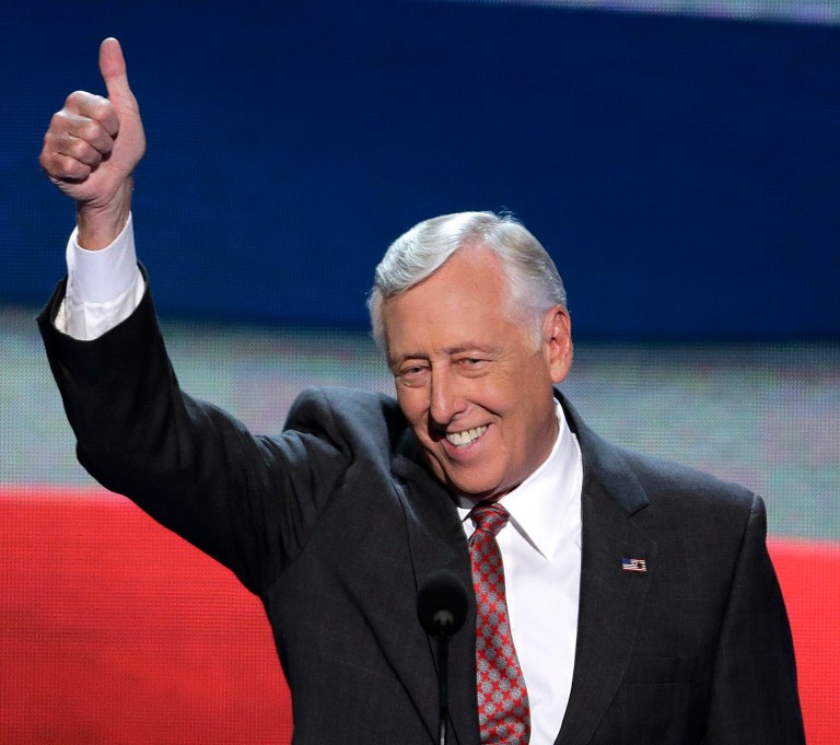 House Minority Whip Steny Hoyer seemed to suggest he had tried marijuana at some point in his life, jokingly reassuring reporters he wasn't going to ask for a show of hands if they have 