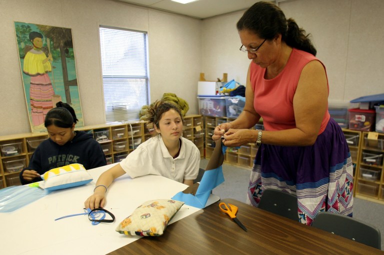 McCain's solution: Let Native Americans use BIE funds on private school tuition or other educational needs. (AP Photo/Luis M. Alvarez)