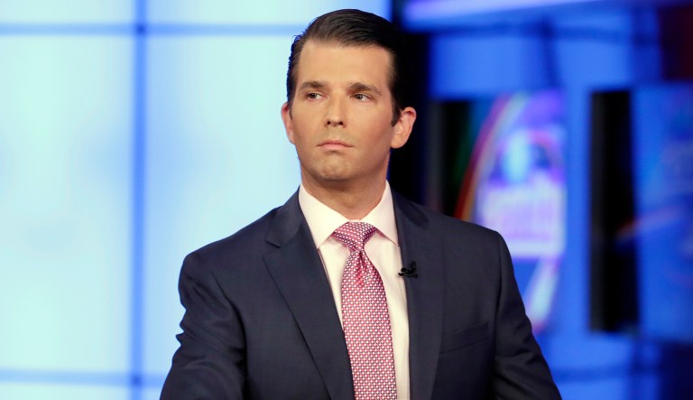 Donald Trump Jr. has had a tough time adjusting to life after his father won the presidency, a new report says. (AP Photo/Richard Drew)