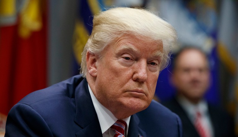 President Trump's foreign policy adviser during the campaign reportedly said in an email that a pre-election meeting with Russian officials had been OK'd by the Trump campaign. (AP Photo/Evan Vucci)