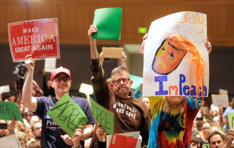 So far, they're hanging on better than you'd expect in this environment. (AP Photo/Rick Bowmer)