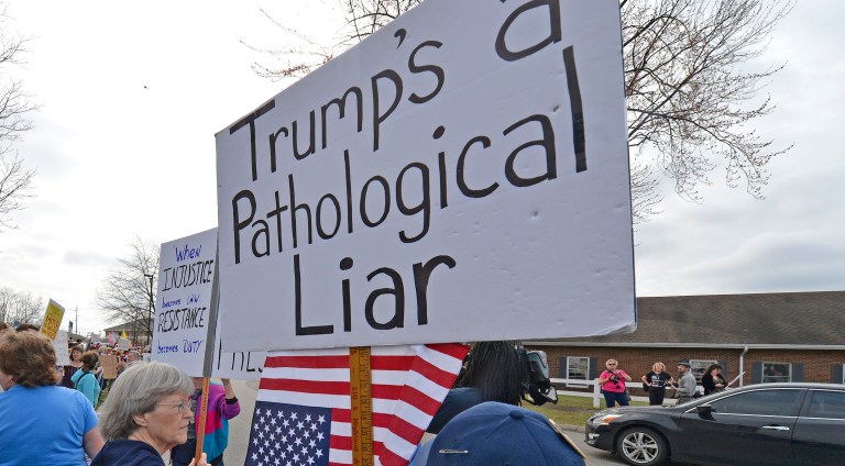 The first congressional recess of the new Congress is playing out exactly how a group of dejected former Democratic Hill staffers had hoped in the wake of President Trump's victory. (AP Photo/Timothy D. Easley)