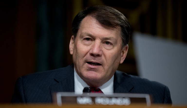 Sen. Mike Rounds, R-S.D., was one of several people who voted to reject former Rep. Scott Garrett's nomination as head of the Export-Import Bank. He explains why in the op-ed below. (AP Photo/Andrew Harnik)