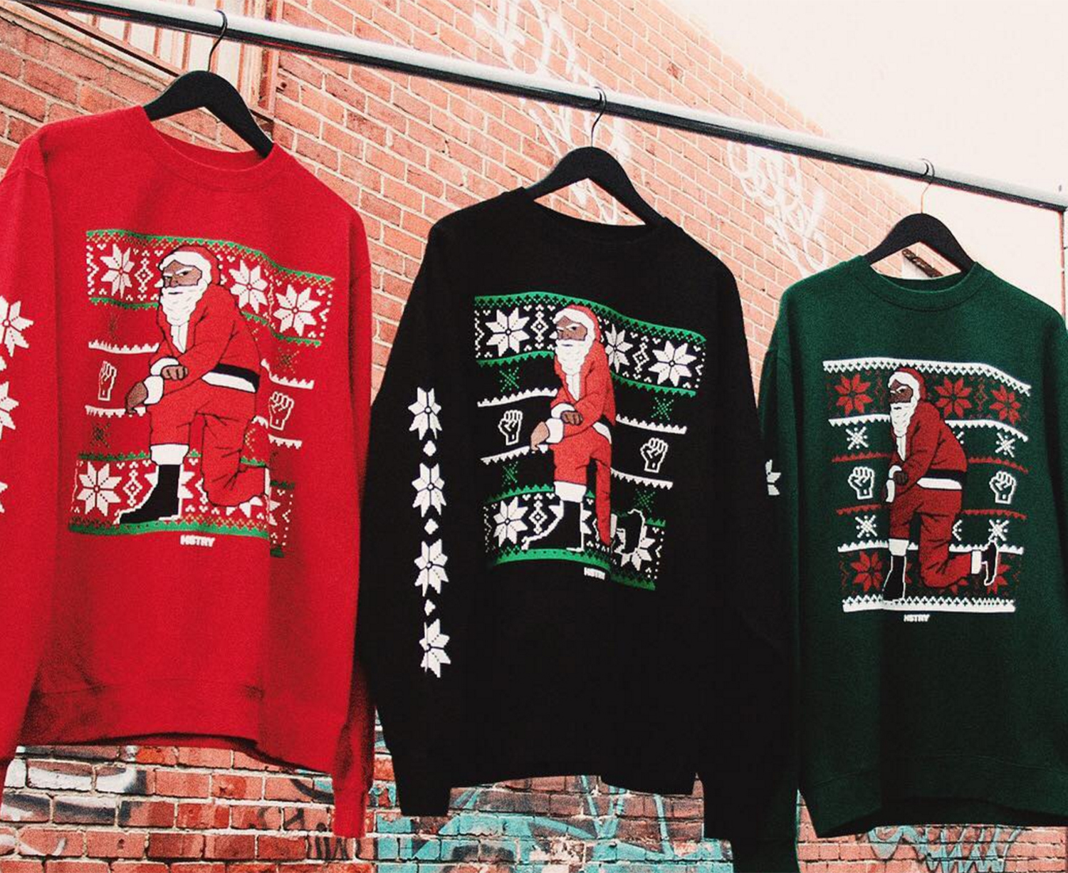 Christmas sweaters just got political