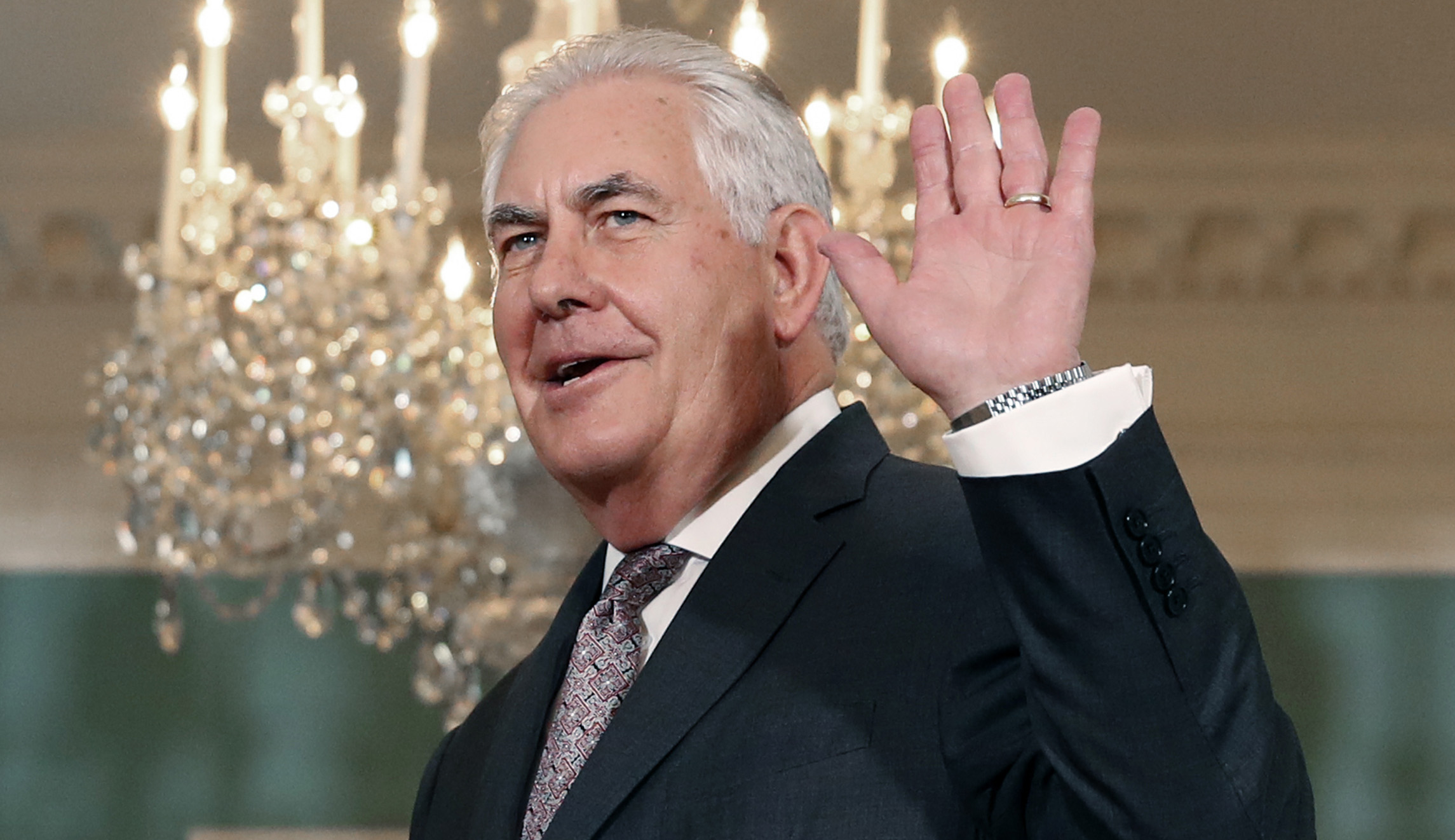 Rex Tillerson calls Saudi king’s fight against terror ‘historic’
