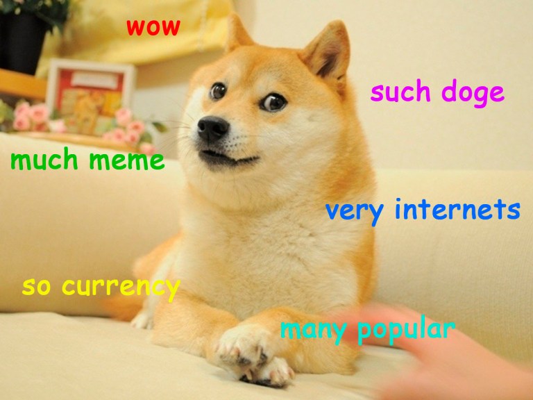 Internet gold: Doge + Bitcoin = Dogecoin