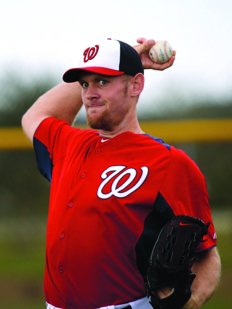 David J. Phillip/AP
The Nationals' Stephen Strasburg should pitch the entire season after being shut down early to avoid arm problems last season.
