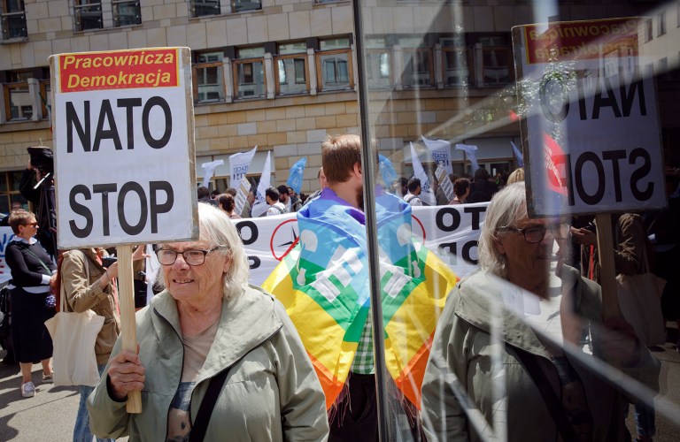 Who in NATO actually pays their required share? These figures from NATO provide the answers. (AP Photo/Visar Kryeziu)