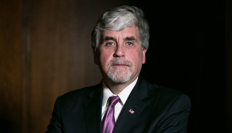 Eric Hargan said President Trump's third-quarter salary donation would be used for the planning and design of a large-scale public awareness campaign about opioid addiction. (Graeme Jennings/Washington Examiner)