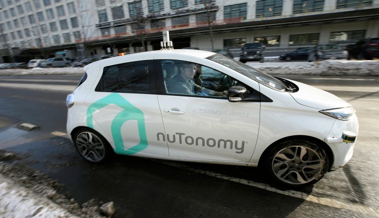 The infrastructural changes necessary to make driverless cars a reality will set taxpayers back to the tune of billions, while opening the door to unforeseen safety consequences. (AP Photo/Steven Senne)