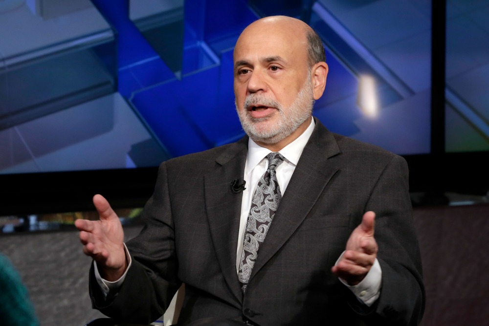 Bernanke: Negative interest rates could be ‘reasonable’
