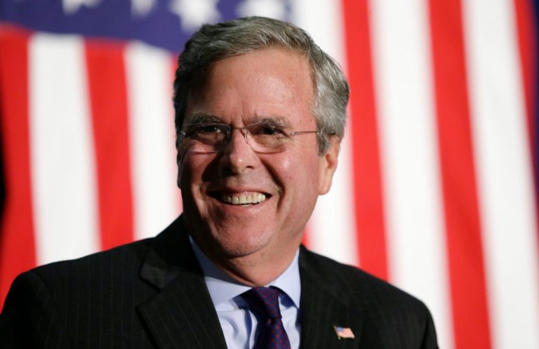 Republican presidential candidate former Florida Gov. Jeb BushÂ is unveiling a plan to shore up Social Security and Medicare through a variety of changes that would reduce government benefits for seniors at higher income levels and provide retirees with more choices to save and to finance their health spending.Â (AP Photo/Charlie Neibergall)