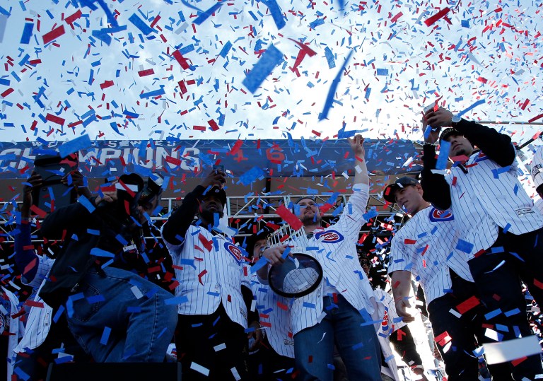 It was really a relief to end the Chicago Cubs' 108-year drought. It was a necessary comfort in 2016, and a welcome distraction at a time when politics became nearly unbearable. (AP Photo)