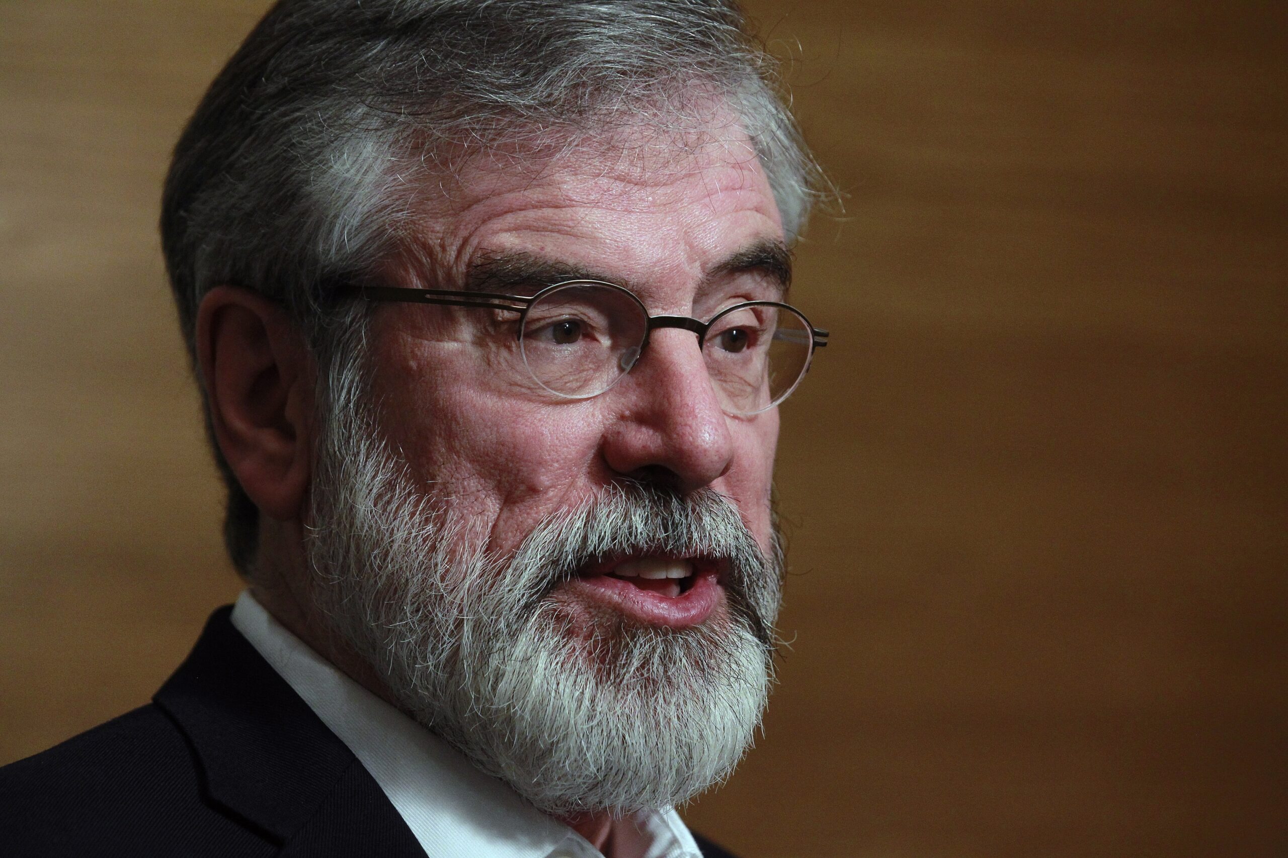 TSA gives Sinn Fein leader Gerry Adams a rude farewell