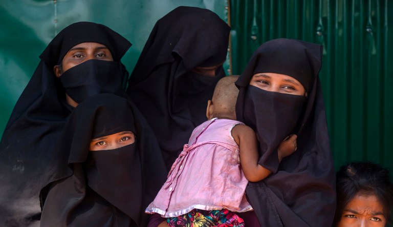 Nearly 600,000 Rohingya Muslims have fled Myanmar's Rakhine state and arrived in Bangladesh since Aug. 25 to avoid persecution that the United Nations has called ethnic cleansing. (AP Photo/Dar Yasin)