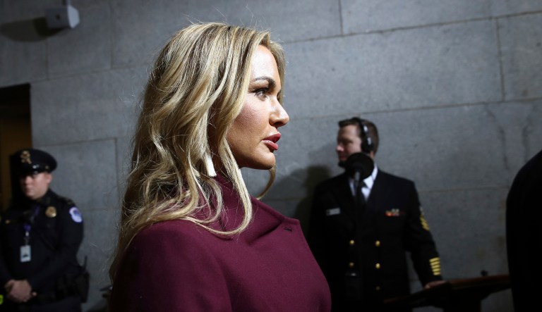 The letter was addressed to her husband, Donald Trump Jr. (Win McNamee/Pool Photo via AP)