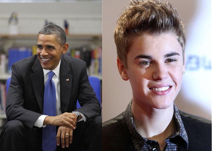 Student to Obama: Team up with Justin Bieber