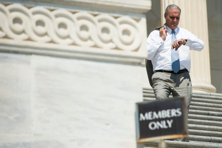 Rep. Jeff Miller, R-Fla., chairs the House Veterans' Affairs Committee, a big job in light of the seemingly endless stream of scandals pouring out of VA headquarters. (CQ Roll Call via AP)