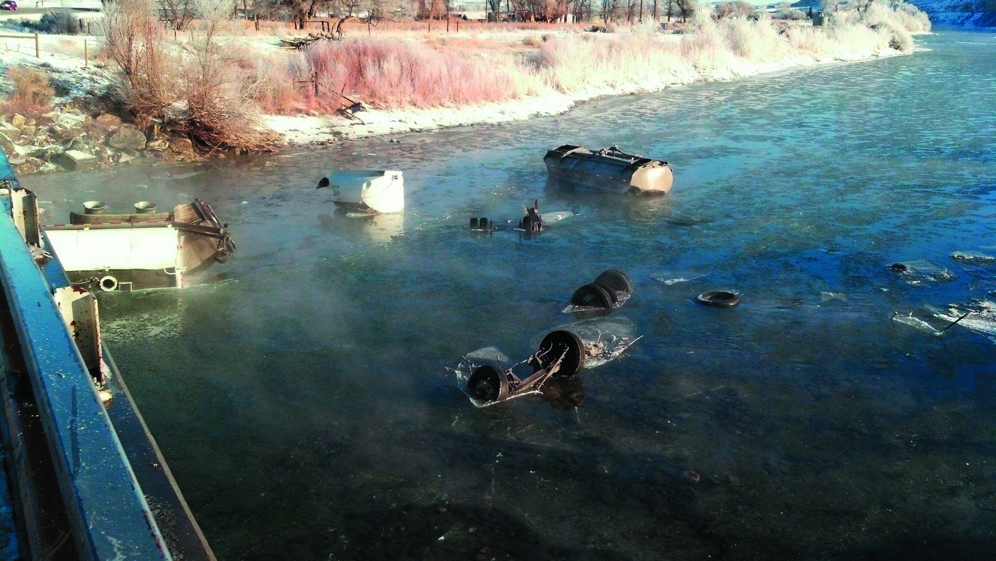 Chemical spill into Montana river spurs water watch