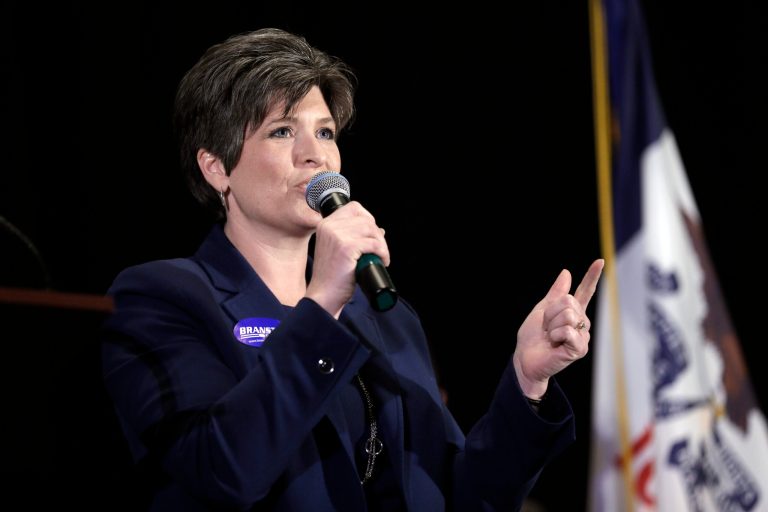 Joni Ernst, a member of the state senate and a Lt. Colonel in the Iowa National Guard, has garnered national attention since winning the Republican primary earlier this year. (AP Photo)
