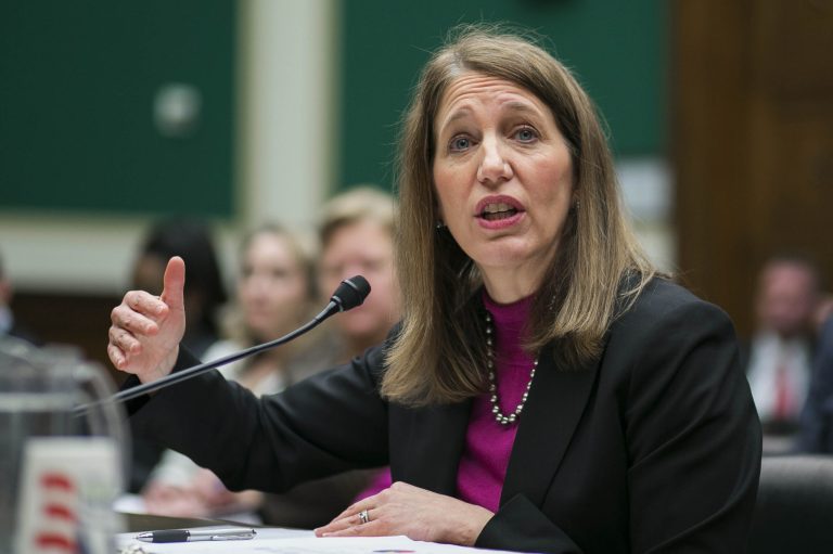Health and Human Services Secretary Sylvia Mathews Burwell testifies before a House Energy and Commerce Committee on Capitol Hill, Thursday, Feb. 26, 2015. (Graeme Jennings/Examiner)