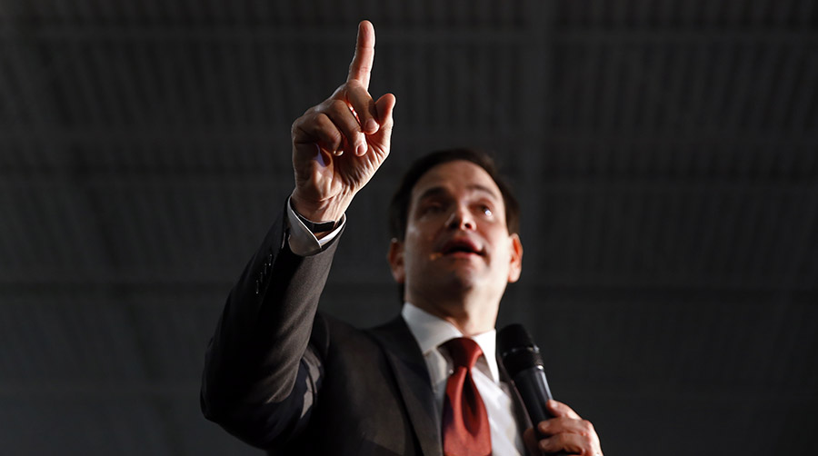 Rubio camp pounces on Trump with attack tweet