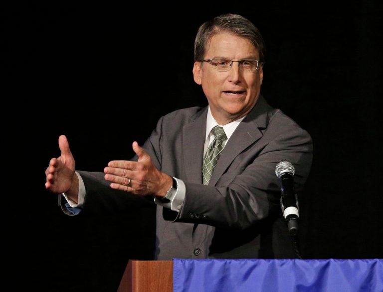 Pat McCrory said Friday on Fox News that he 