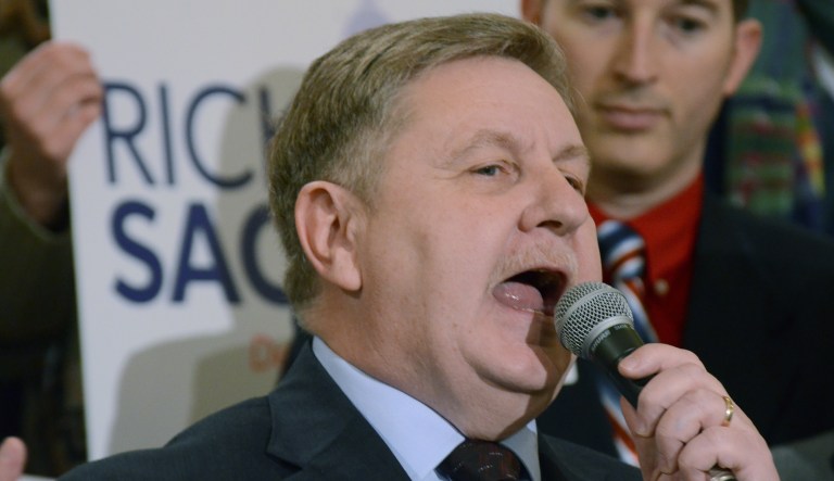 Congressional Leadership Fund plans to parachute into the southwestern Pennsylvania seat and deploy its voter turnout operation to bolster Republican nominee Rick Saccone. (AP Photo/Marc Levy) (AP Photo/Marc Levy)